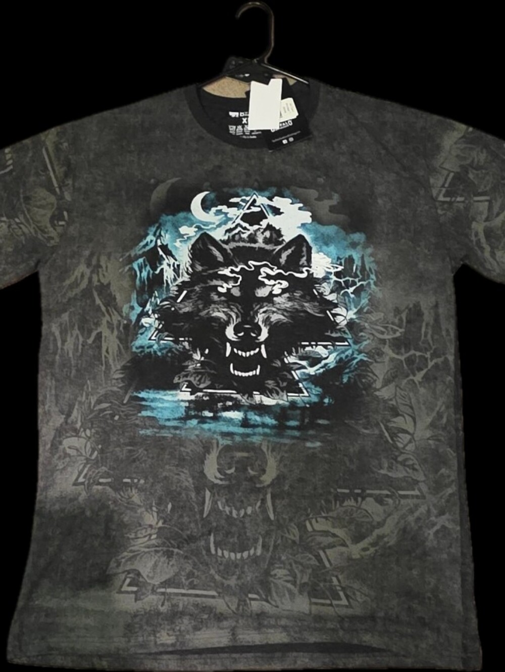 Buffalo David Bitton Black Road Wear Graphic Tee